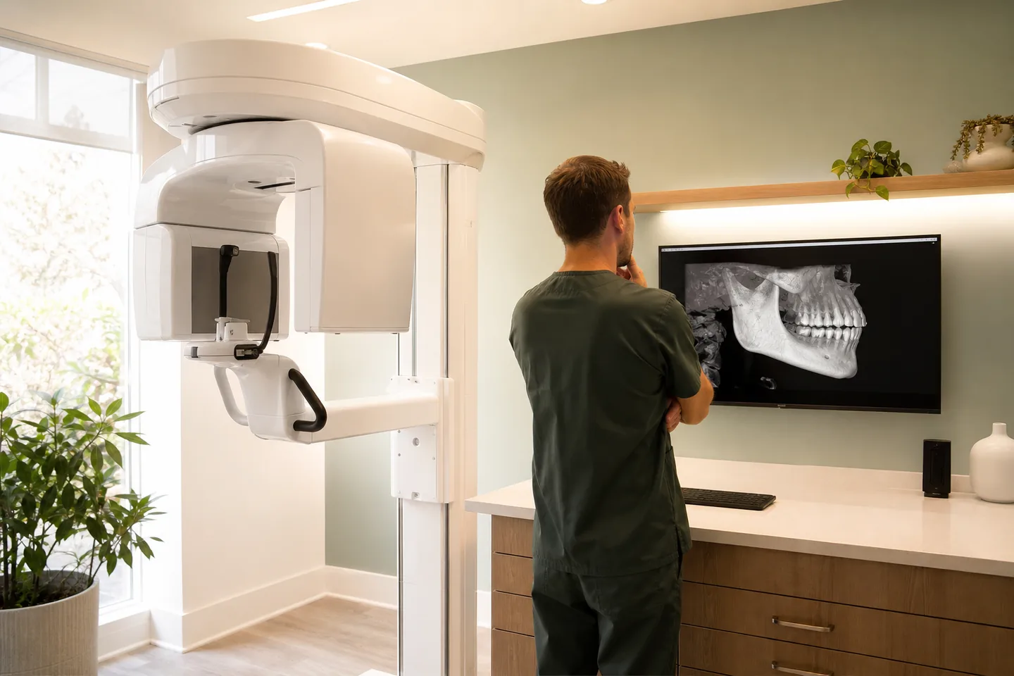 Moderner dentaler Volumentomograph und dreidimensionale Kieferdarstellung
